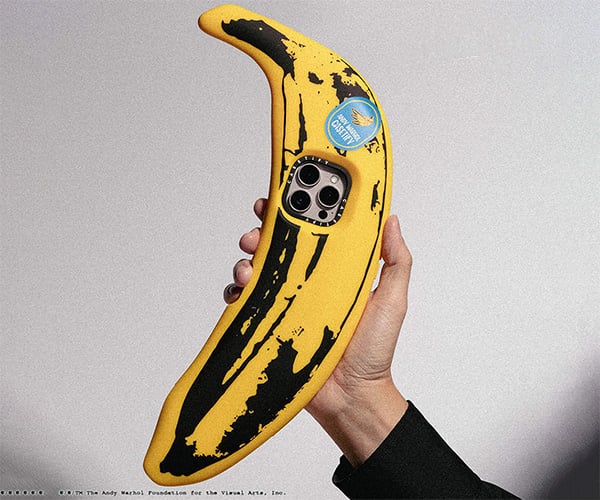 An iPhone But It's Andy Warhol's Banana