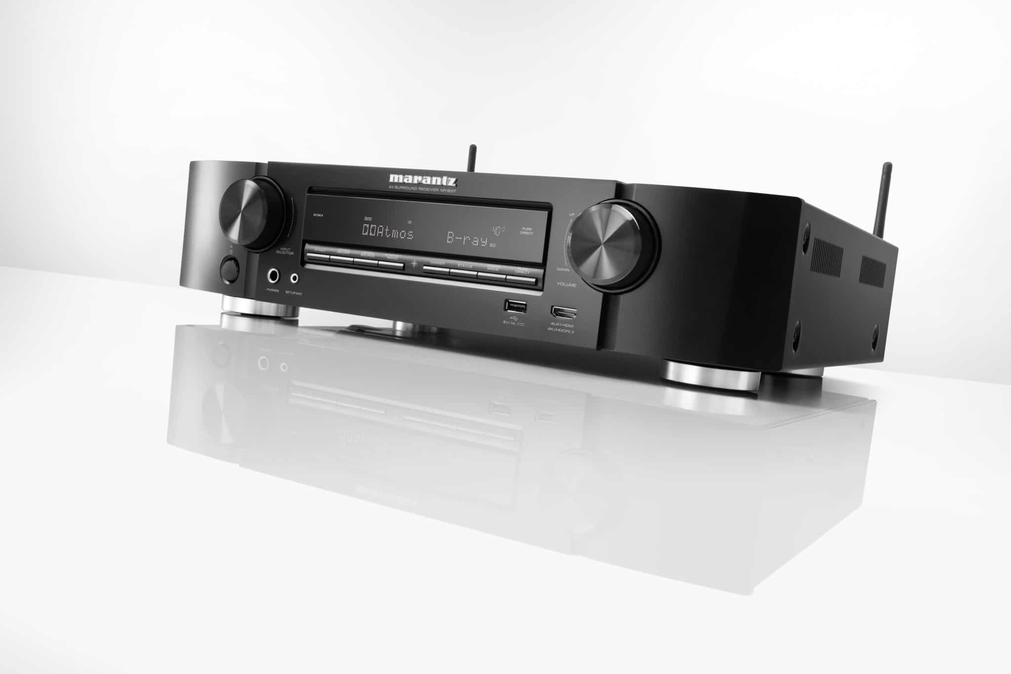 Marantz NR1607 Slim Design Receiver with dolby atmos - The