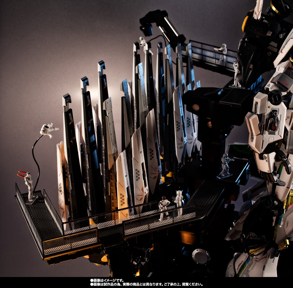 METAL STRUCTURE Kaitaishoki RX-93 Nu GUNDAM Fin Funnel Equipment