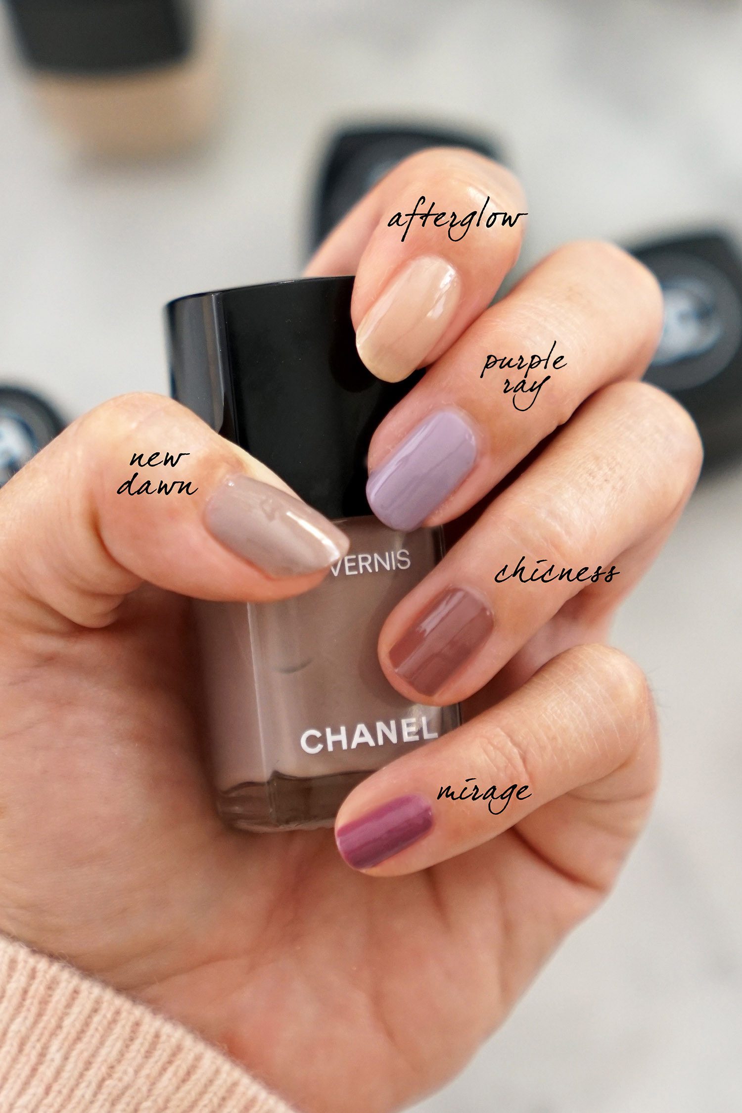 Best Chanel Le Vernis Neutrals + Soft Shades for Spring - The
