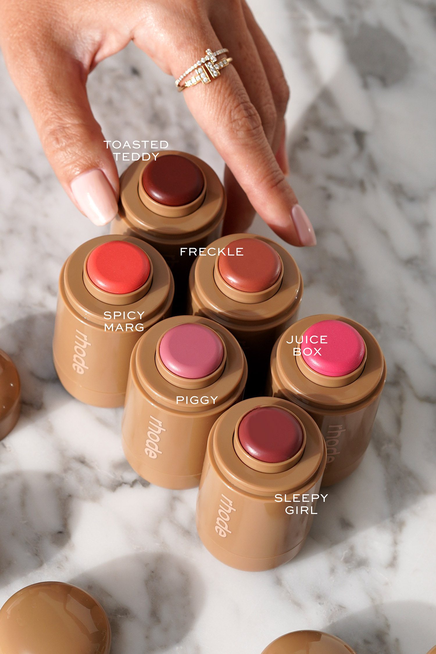 RHODEシュガー クッキー リップ ティント+ ポケット ブラッシュ RHODE