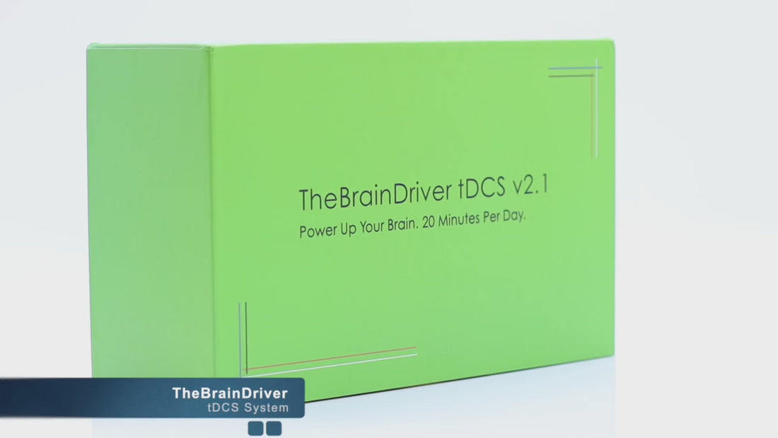 TheBrainDriver v2.1 tDCS Device. Complete Kit with All Accessories.