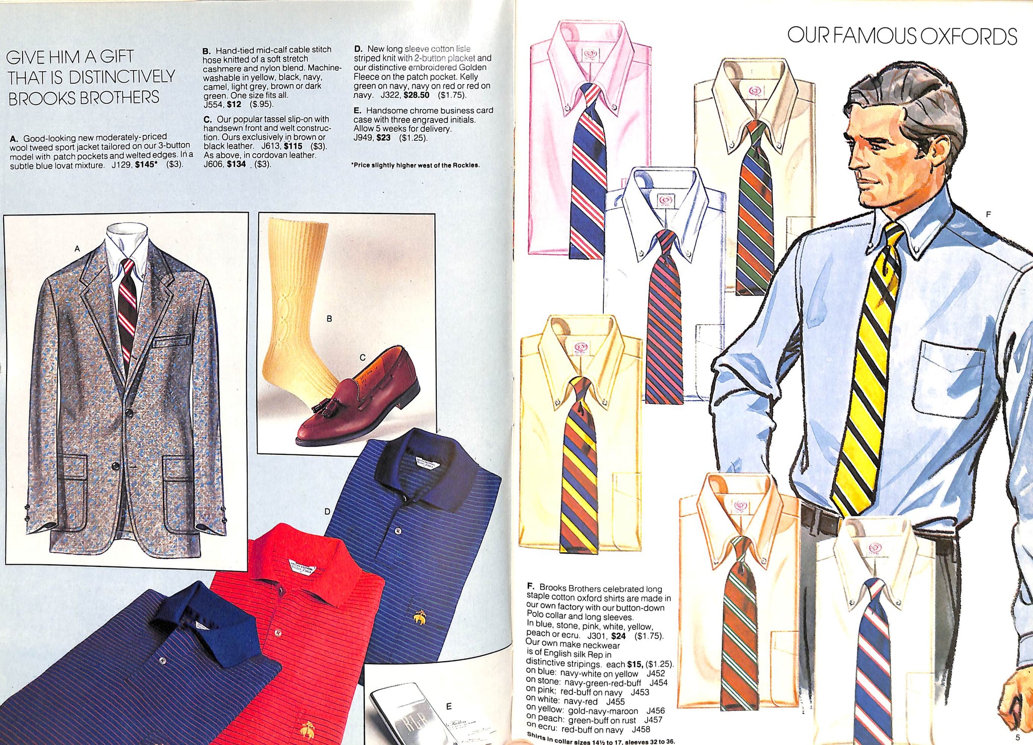 Brooks Brothers Men's And Boys' Clothing And Furnishings Christmas 198