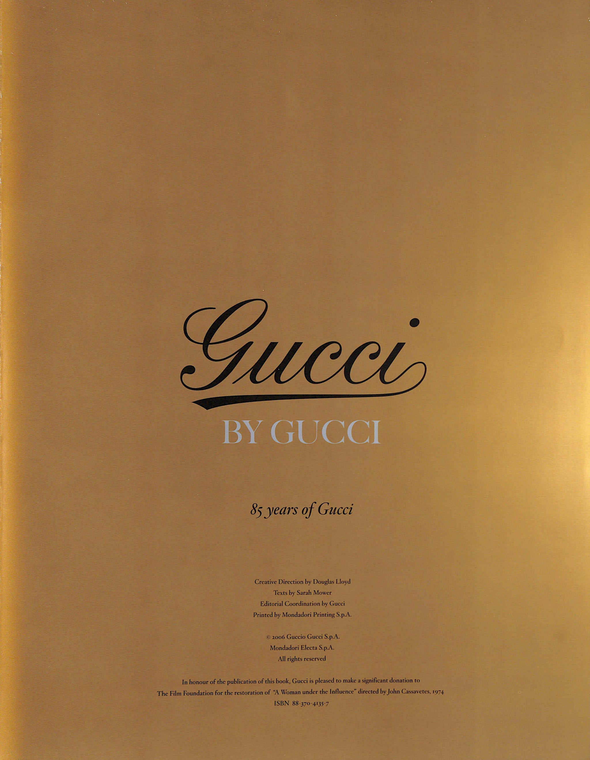 Gucci By Gucci: 85 Years Of Gucci
