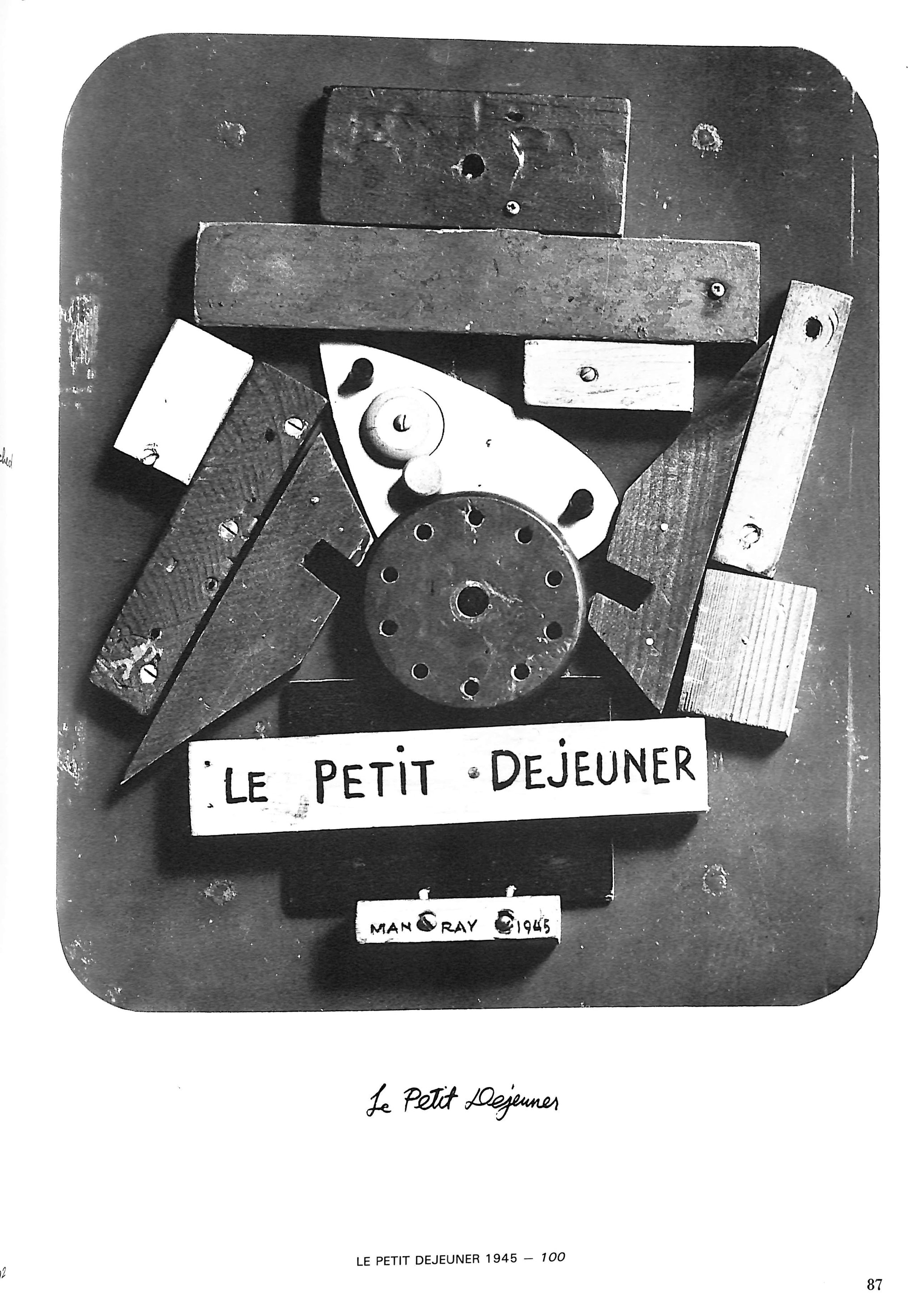 Man Ray Objets De Mon Affection