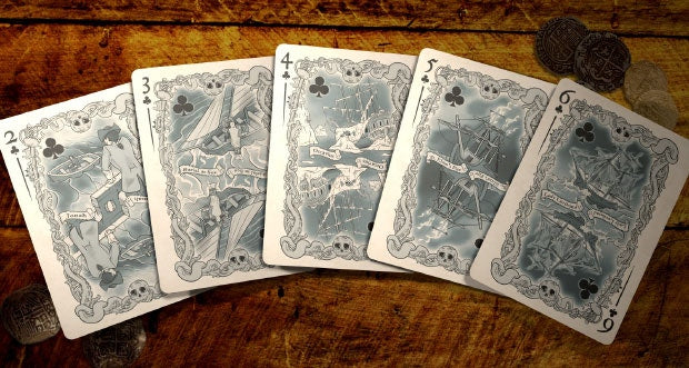 Bicycle Seven Seas Playing Cards Set (With Treasure Chest) – The