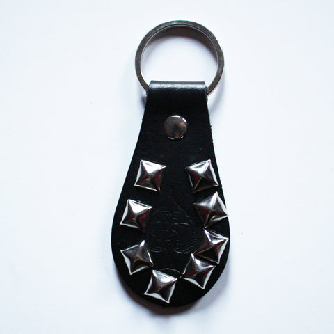 BOUND FOR HELL Studded Leather Keychain – THE CAST