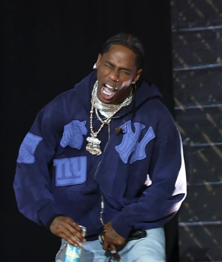 Travis Scott Fanatics Fest NYC 2025 Blue Hoodie – Limited Edition