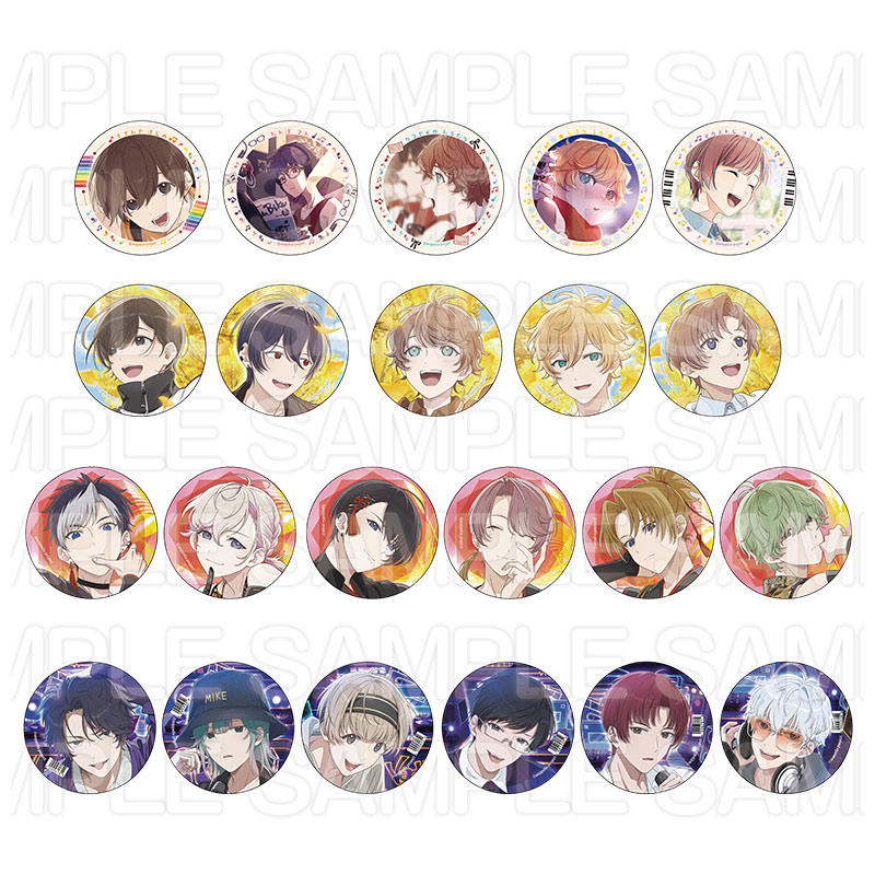 アオペラ 缶バッジ 紫垣 明 四方 ルカ 76個 アオペラ 缶バッジ 紫垣 明