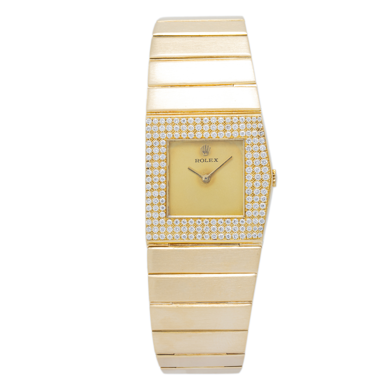 Rolex Cellini King Midas 4609 3065 Rare 18K Yellow Factory Diamond