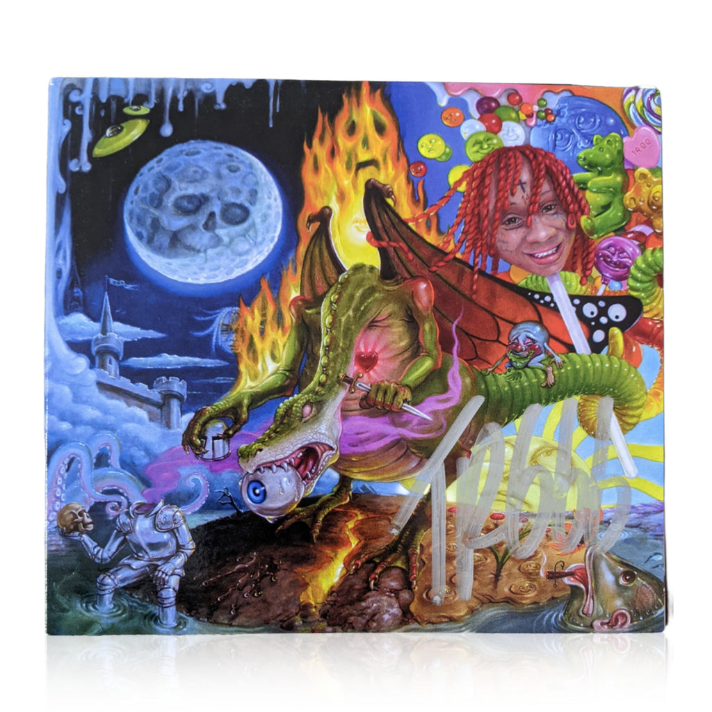 Trippie Redd Signed Trip At Night Exclusive CD – The Collectors Corner