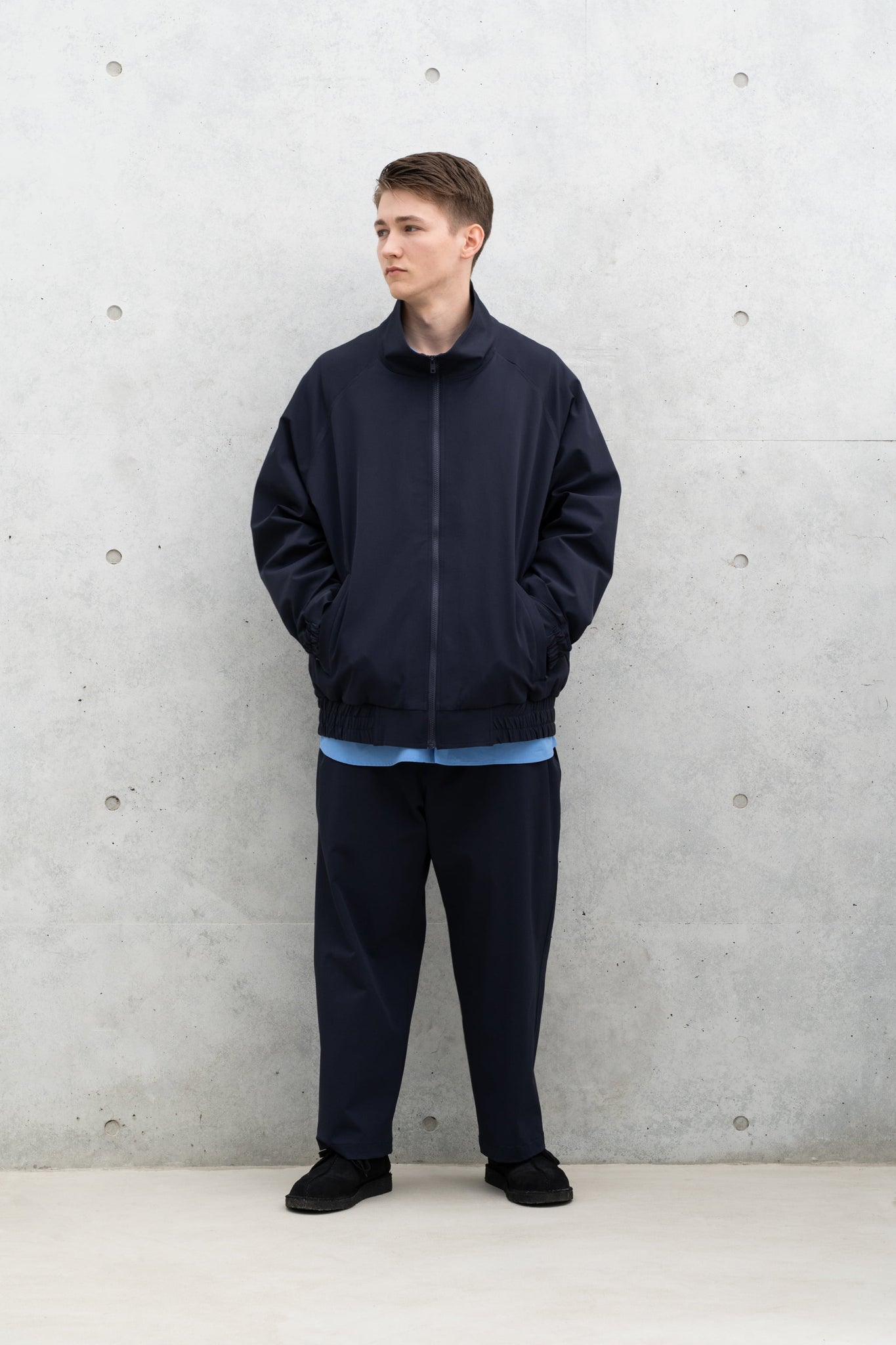 COMFORTABLE SOFTSHELL TRACK JACKET – THE DAY