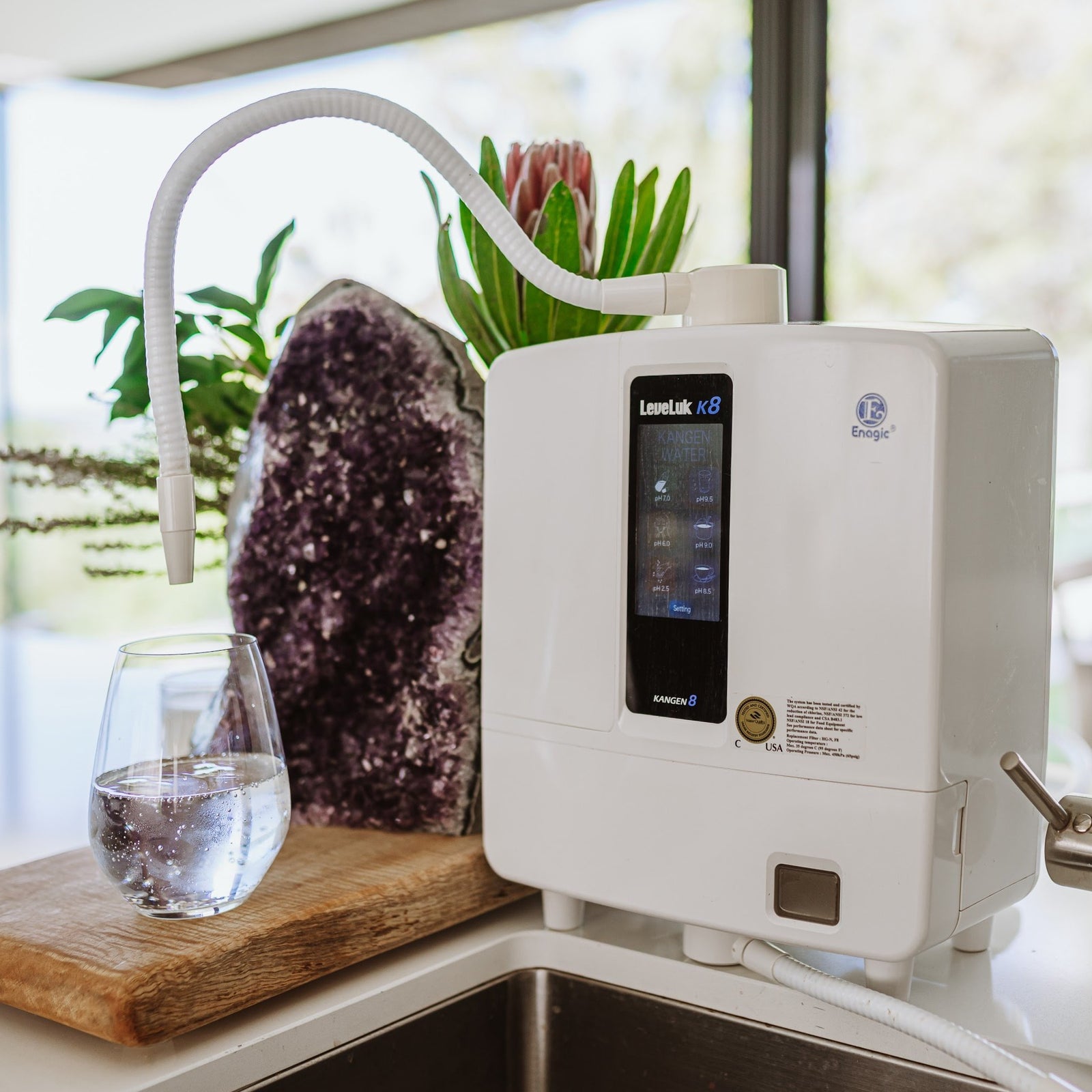 Leveluk K8 Hydrogen Rich Electrolysed Reduced Kangen Water Ionizer