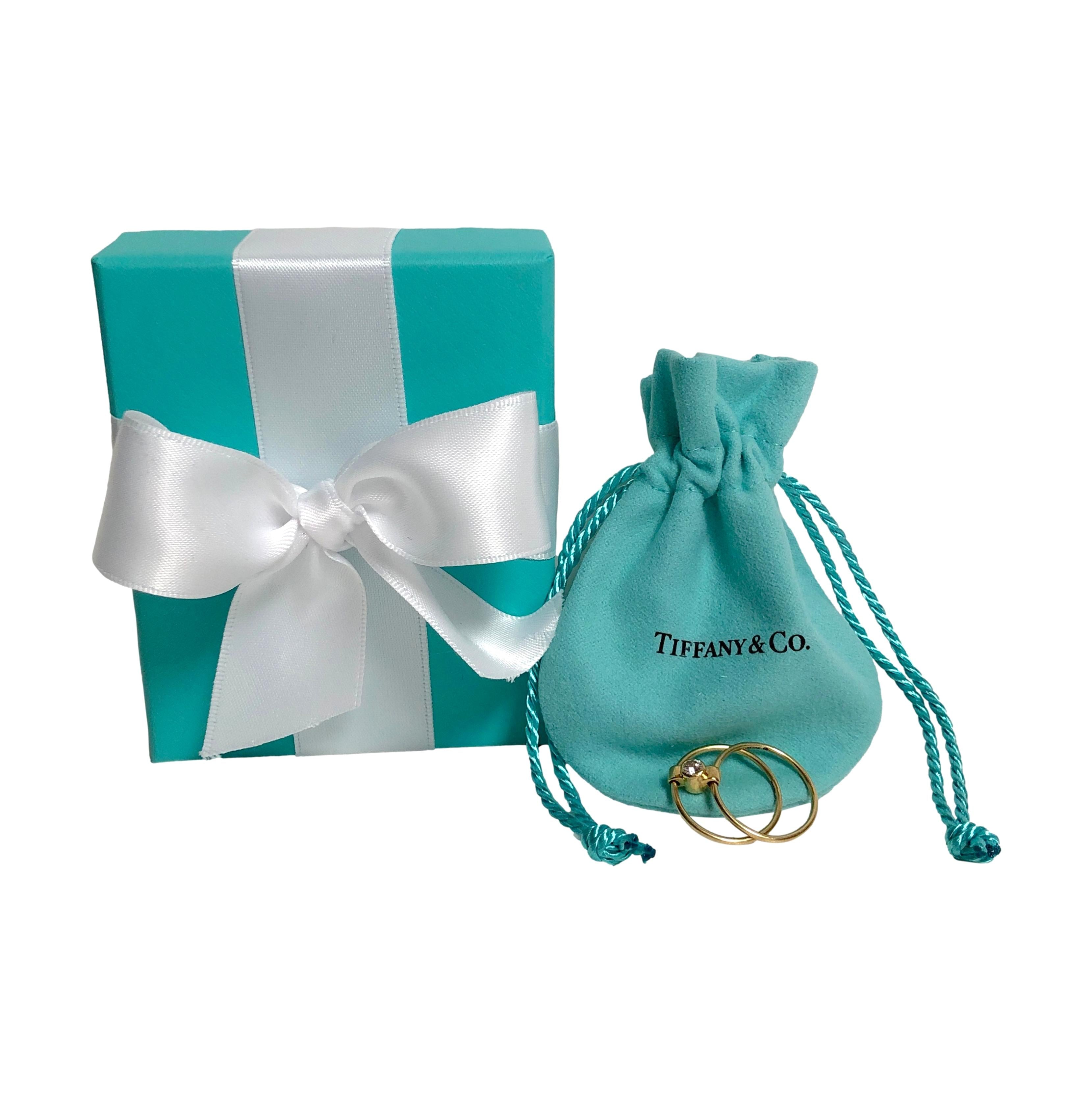 Vintage Tiffany & Co. 18K Reversible Elsa Peretti Ring Diamond