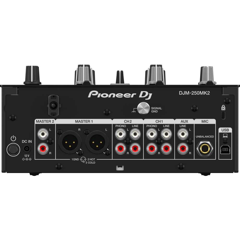Pioneer DJ DJM-250MK2 - 2-Channel Scratch Mixer @ The DJ Hookup