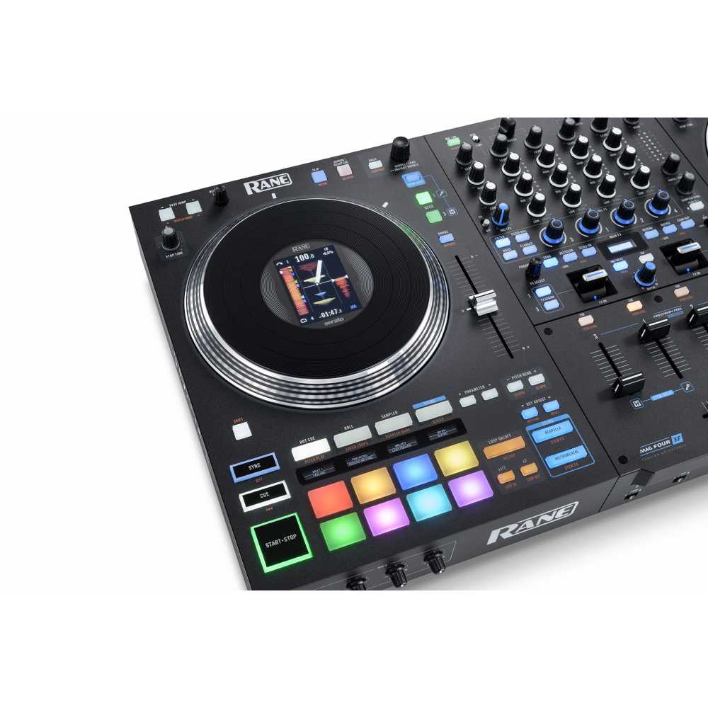 Rane Performer - 4-Channel Motorized DJ Controller @ The DJ Hookup