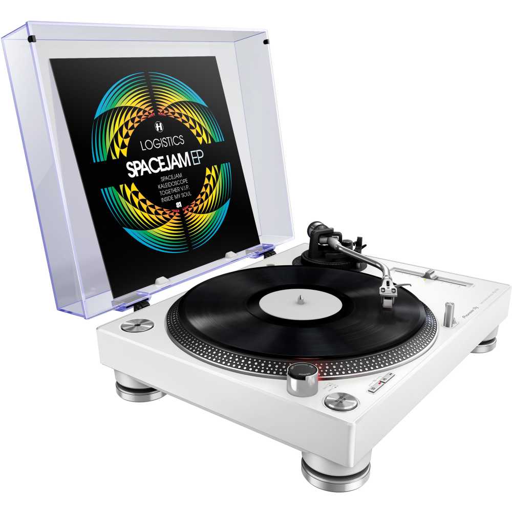 Pioneer DJ PLX-500 - Pre-Amp'd Direct Drive Turntable + USB (White