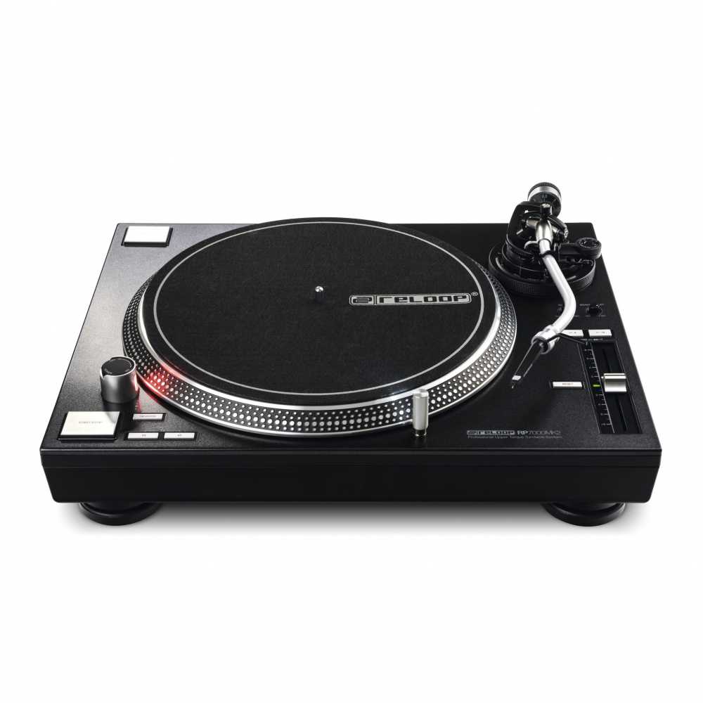 Reloop RP-7000 MK2 - Professional Turntable (Black) @ The DJ Hookup