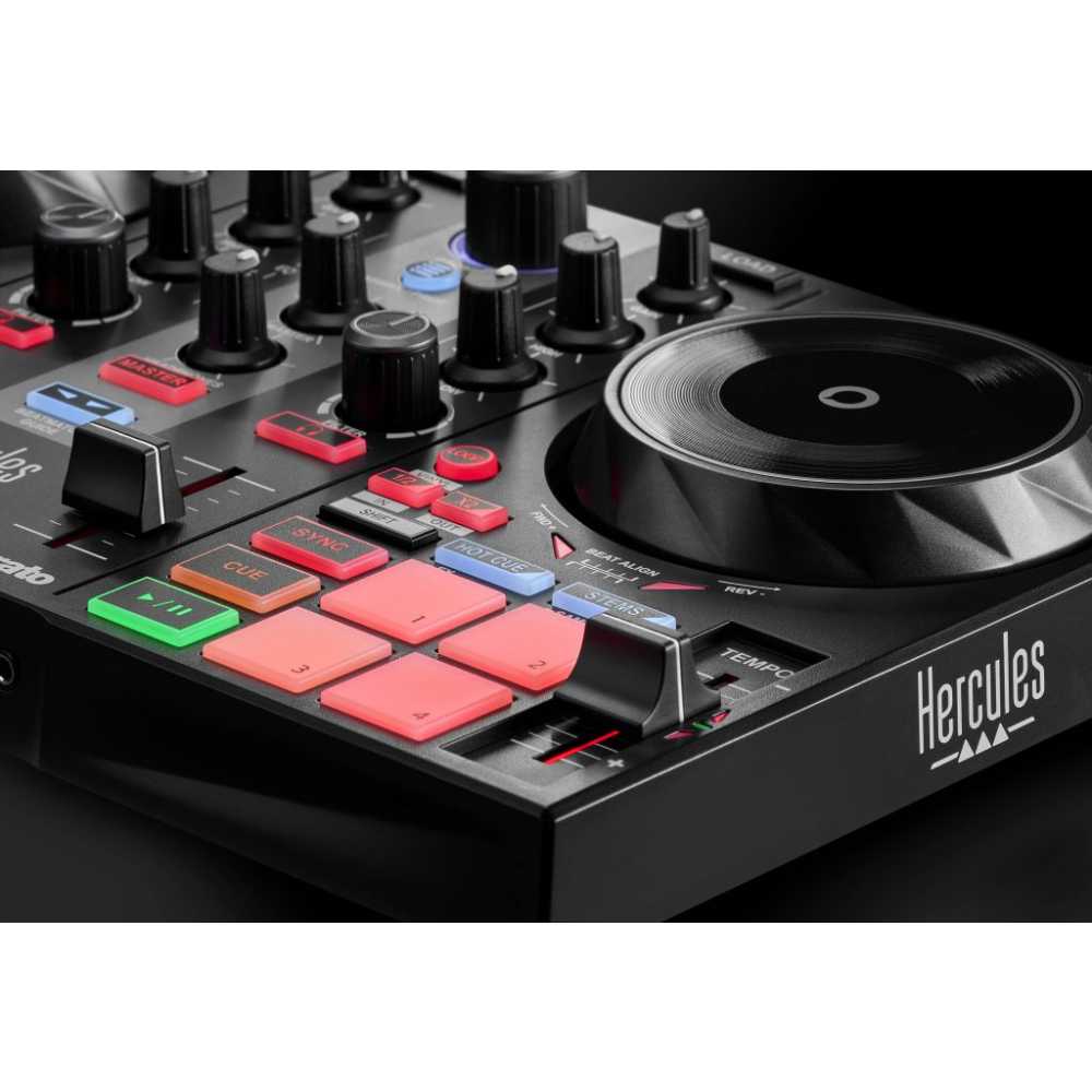 Hercules DJ Control Inpulse 200 MK2 - 2-Channel DJ Controller for