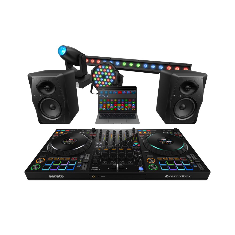 Pioneer DJ DDJ-FLX10 - 4-channel Performance DJ controller @ The