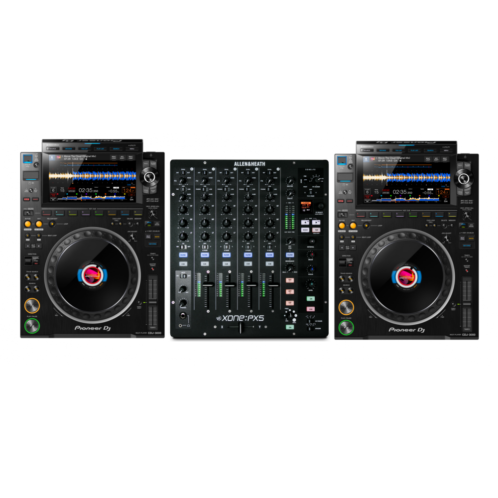 Pioneer DJ CDJ-3000 + Allen & Heath XONE:PX5 Bundle @ The DJ Hookup