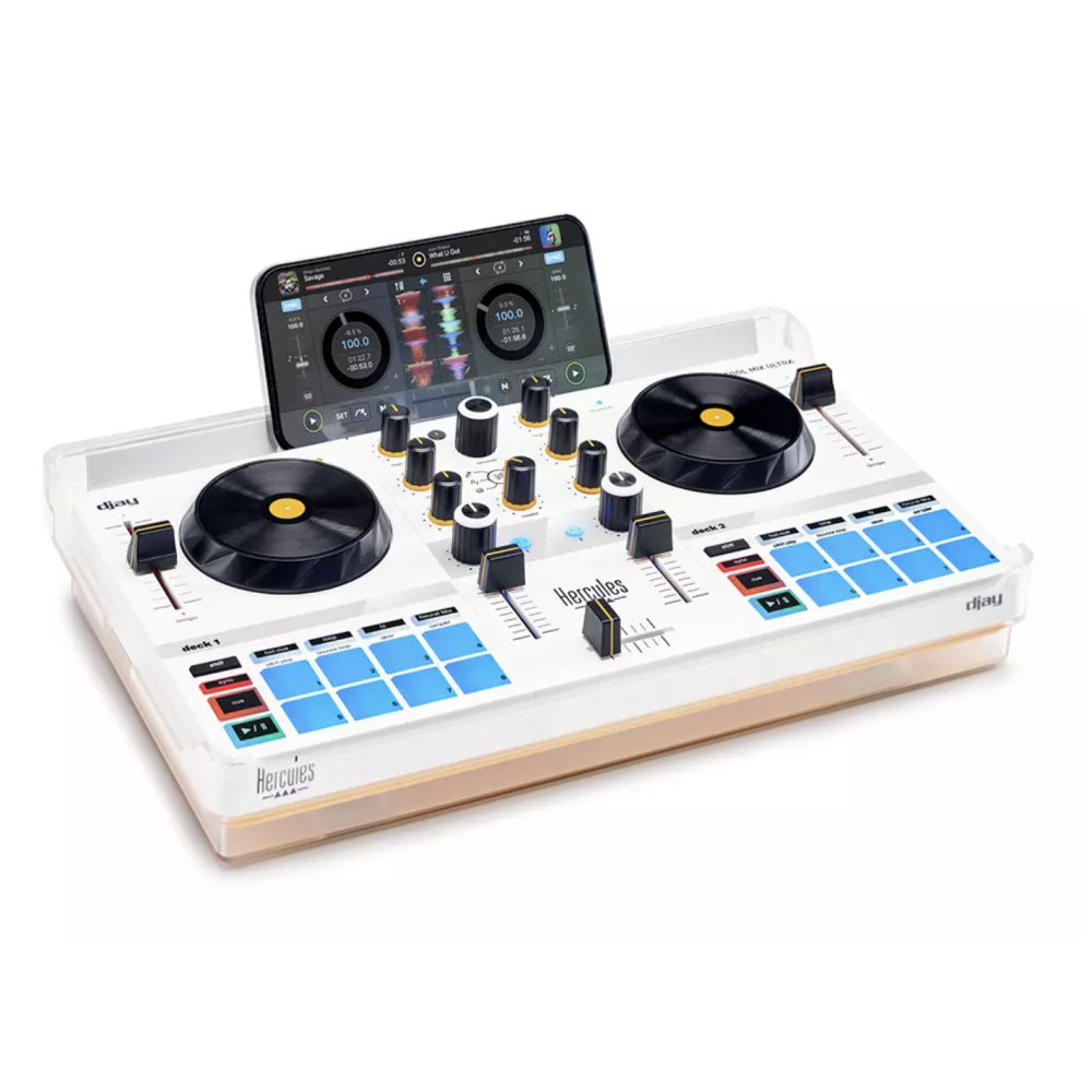 Hercules DJ Control Mix Ultra - Wireless, Compact DJ Controller