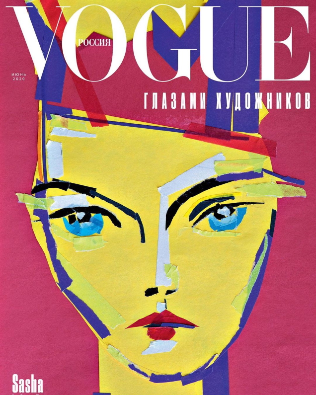 Vogue Russia June 2020 Sasha Pivovarova Sofia Steinberg