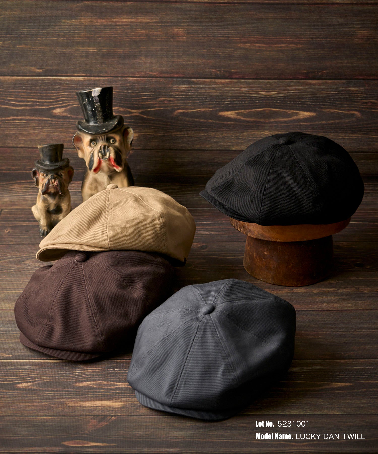 LUCKY DAN TWILL 5231001 – THE FAT HATTER