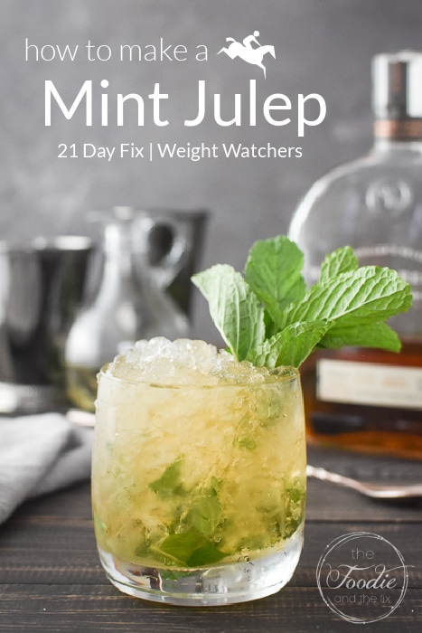 21 Day Fix Mint Julep {Weight Watchers} - The Foodie and The Fix