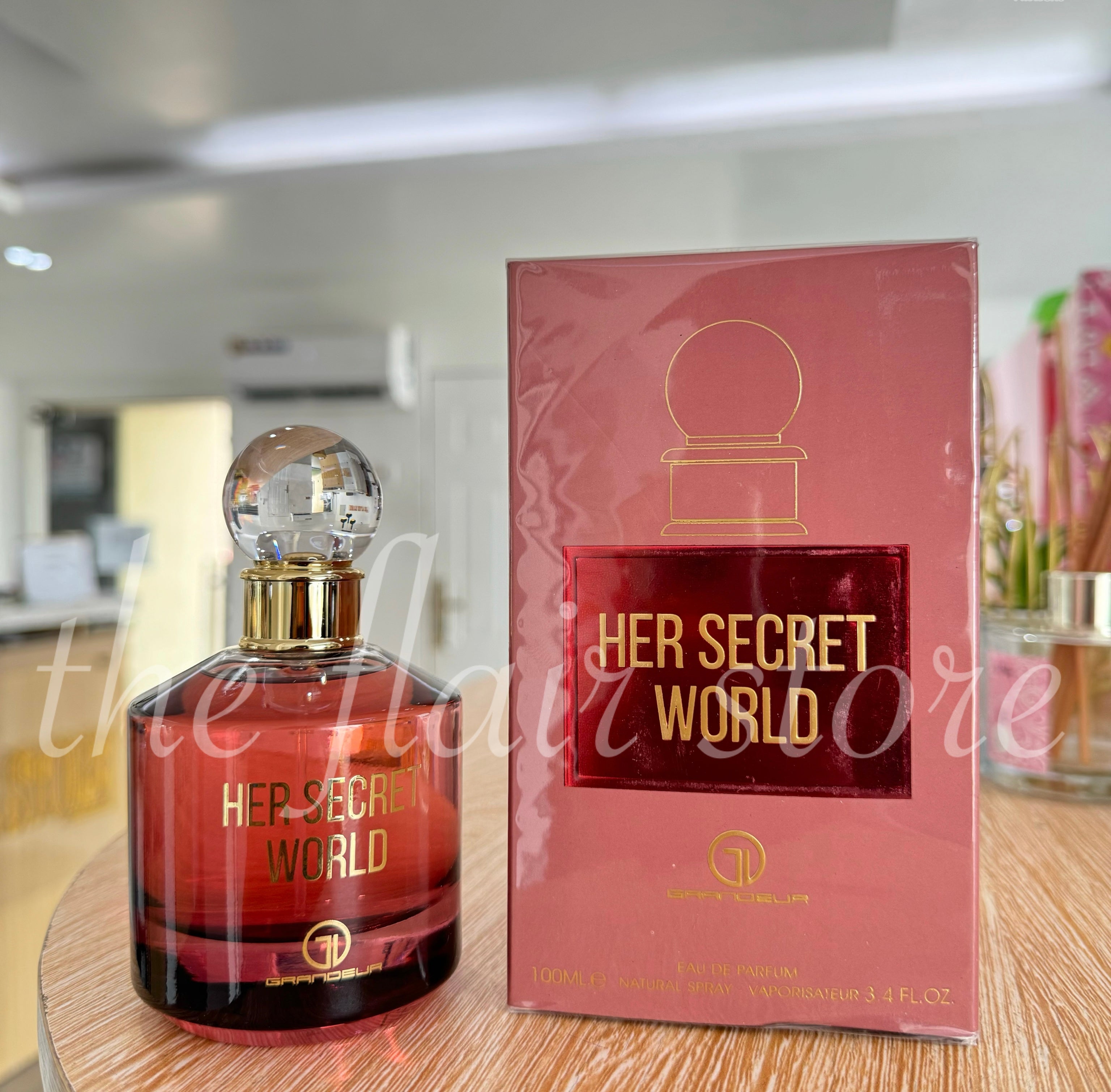 HER SECRET WORLD 100ml EDP – THE FLAIR STORE