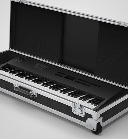 Korg Triton Extreme Keyboard Flight Case | NSP Cases
