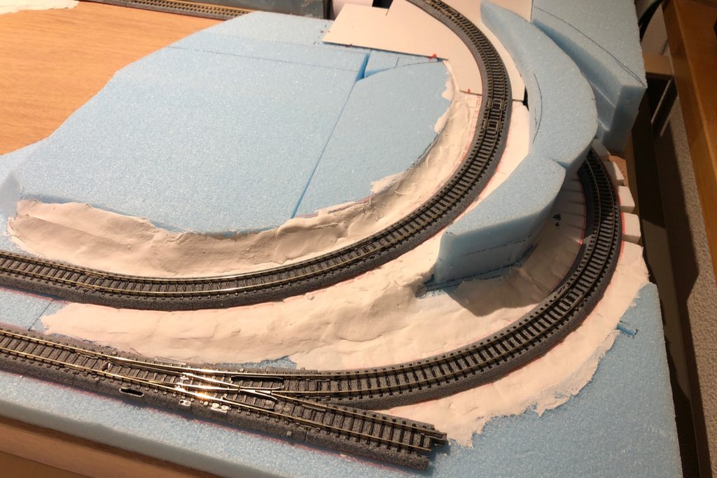 地形の造成③ トンネル内部の黒染め | ザ・ふくじんゲームズのブログ