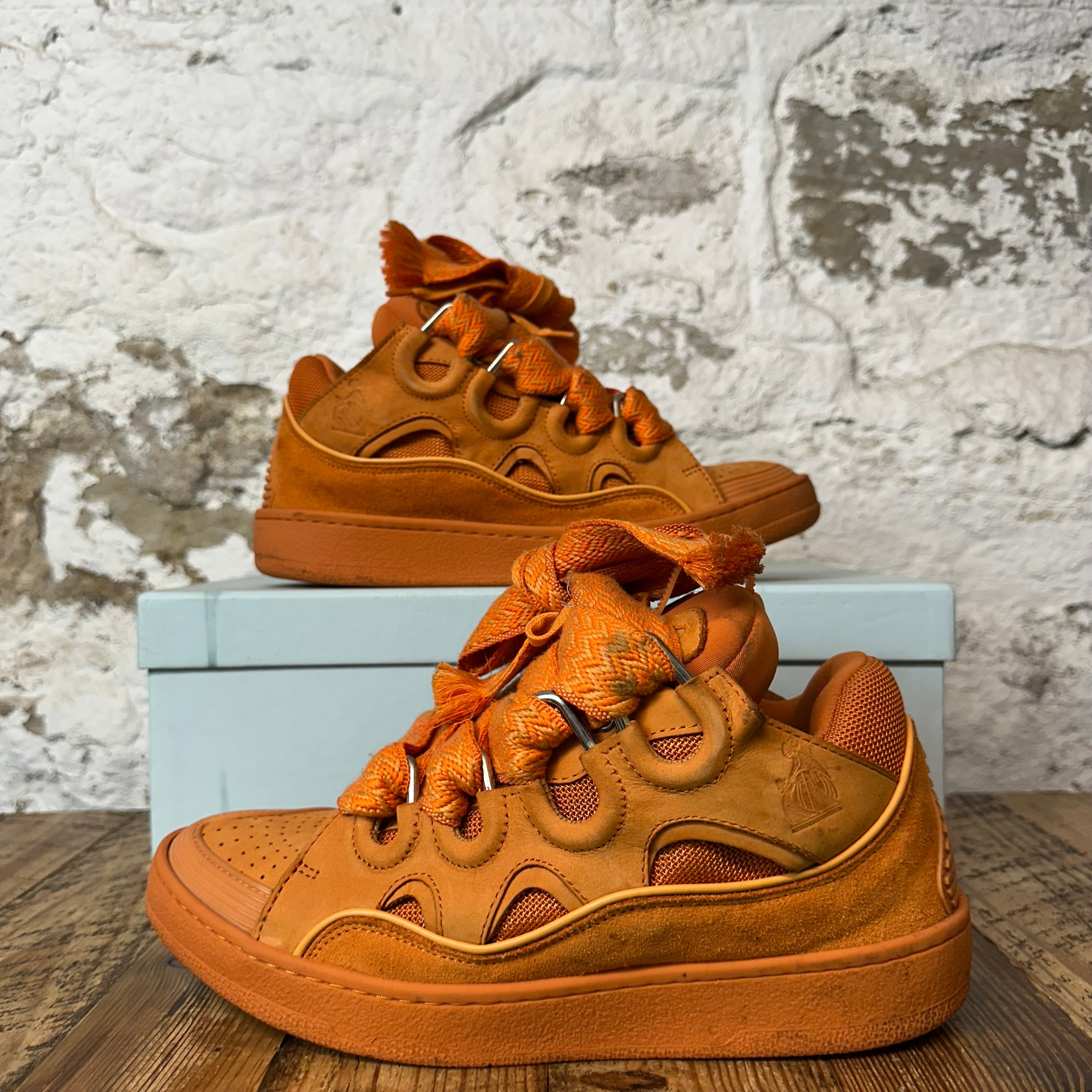 Lanvin Curb Orange Sneaker Sz 8 (41) – The Gallery Online