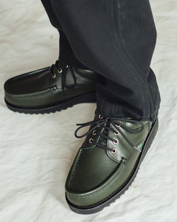 Paraboot THIERS LEATHER - FOULONNNE KHAKI - The Great Divide
