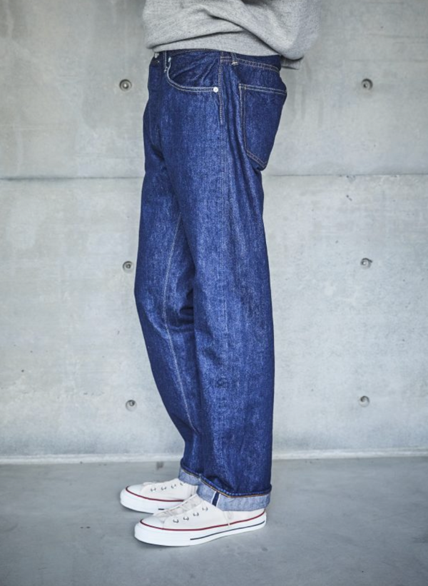 Orslow 105 STANDARD DENIM JEANS - INDIGO ONE WASH - The Great Divide