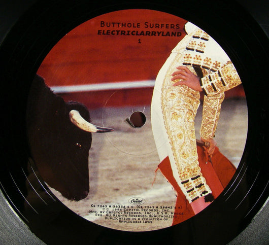 Butthole Surfers - Electriclarryland Double LP, Etched, 1996 First
