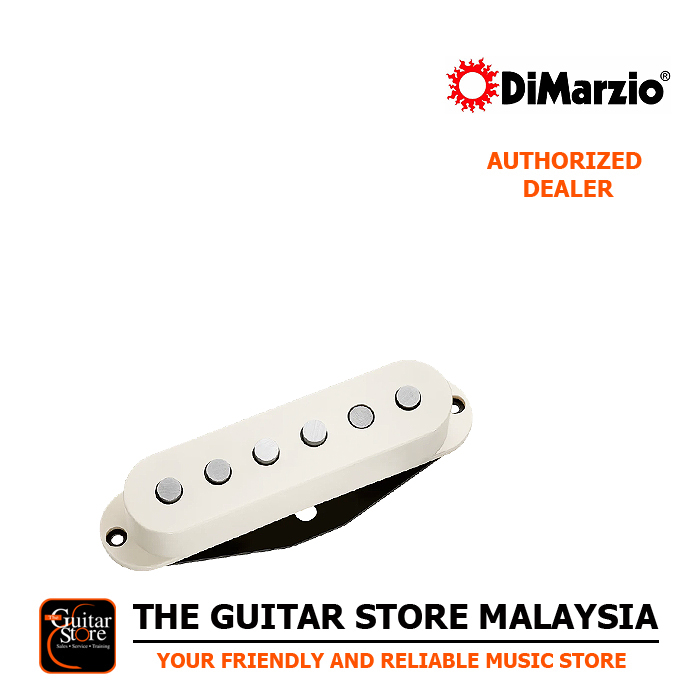 DiMarzio HS-3 (DP117AW) Aged White Electric Guitar Pickup - The