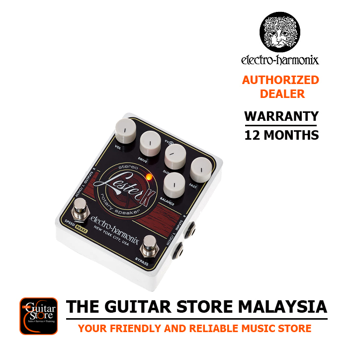 EHX Lester-K Stereo Rotary Speaker Pedal - The Guitar Store