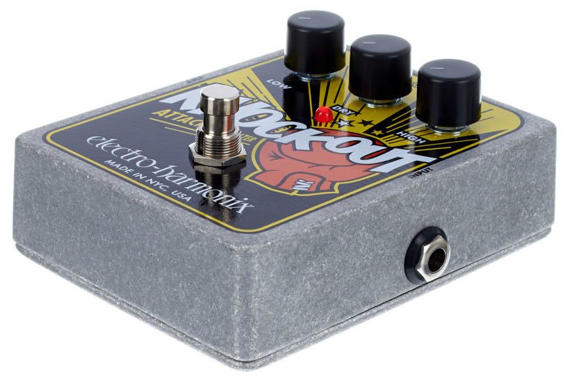 EHX Knockout Attack Equalizer Pedal Guitar Effect - The Guitar Store