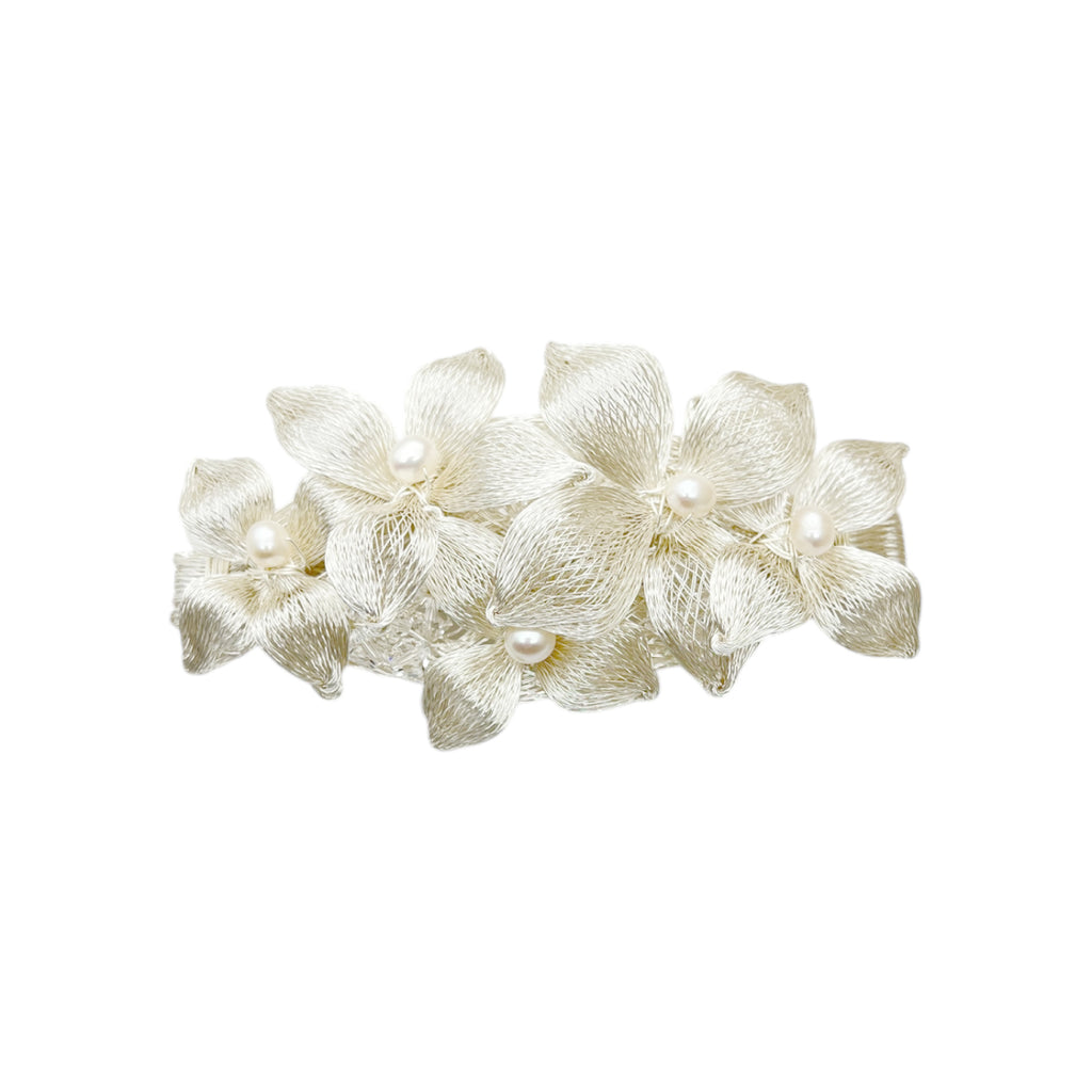 メッシュ ライラック10cmバレッタ | THE HAIR BAR TOKYO