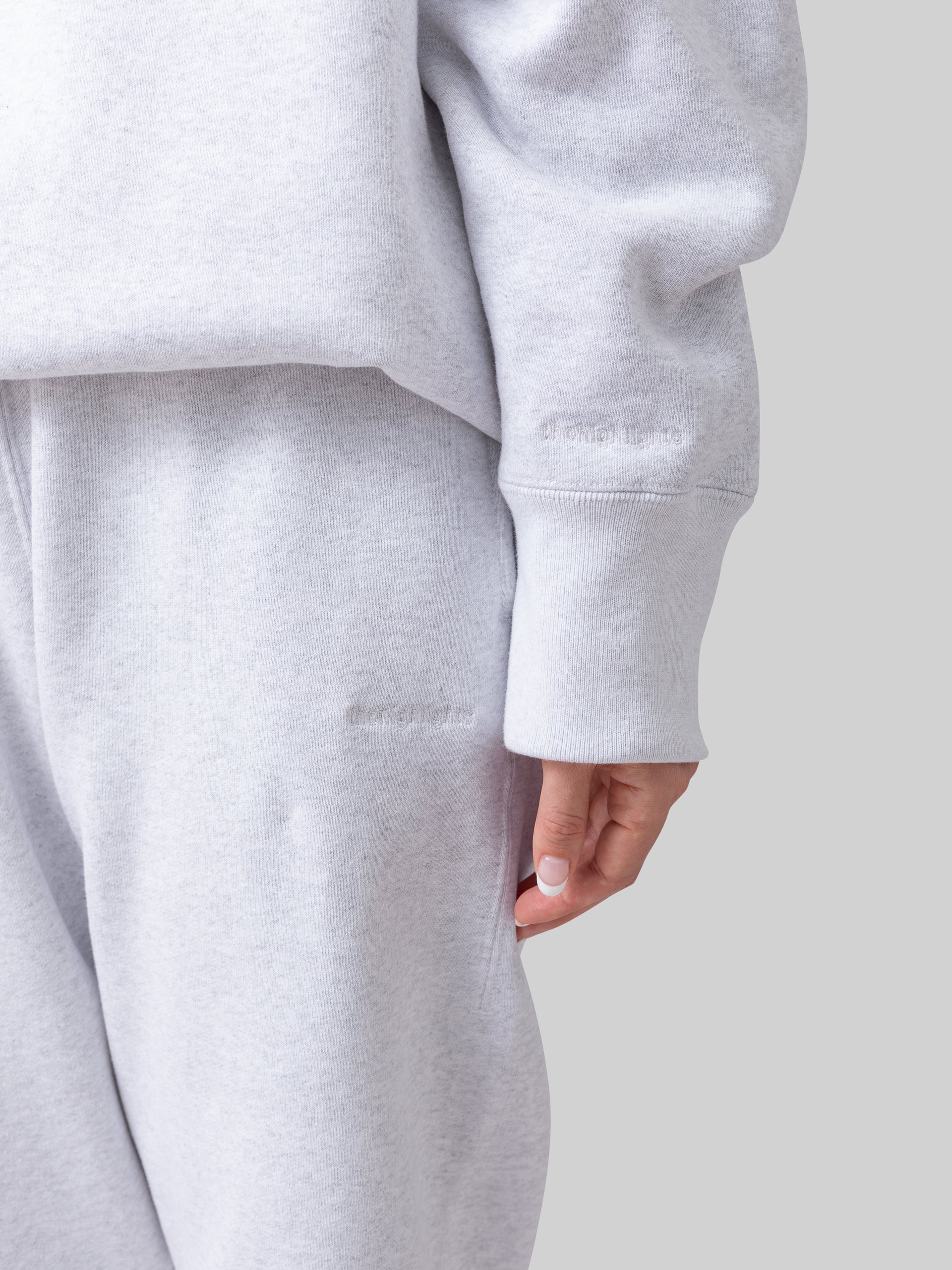 3piece sweat' steam gray［3rd edit.］ – thehighlights