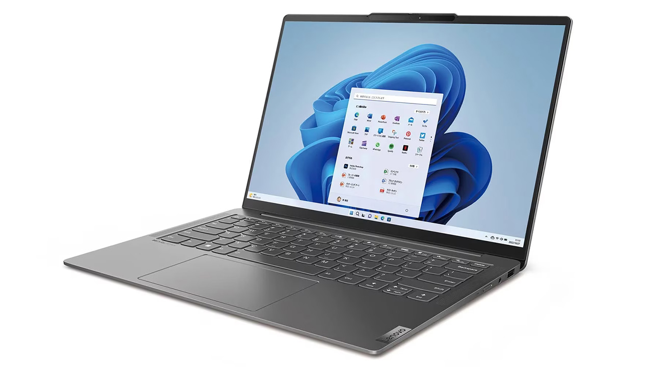 レノボから、質が高めの14型ノートPC Yoga Slim 6i Gen 8 14型を発表