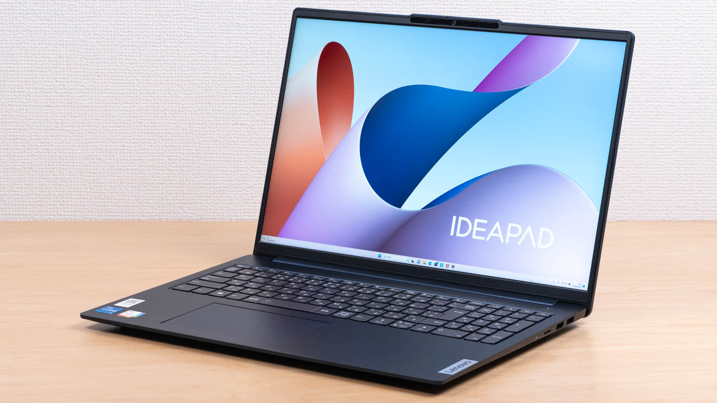 レノボ IdeaPad Slim 5i Gen 8 16型(第13世代Intel Core) の実機