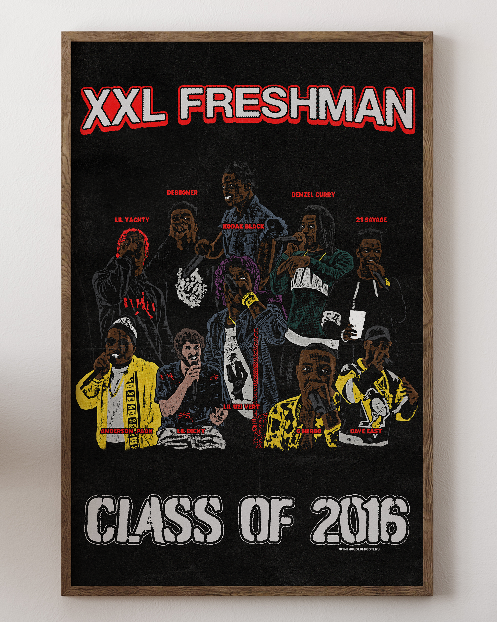 2016 XXL Freshman – House of Posters