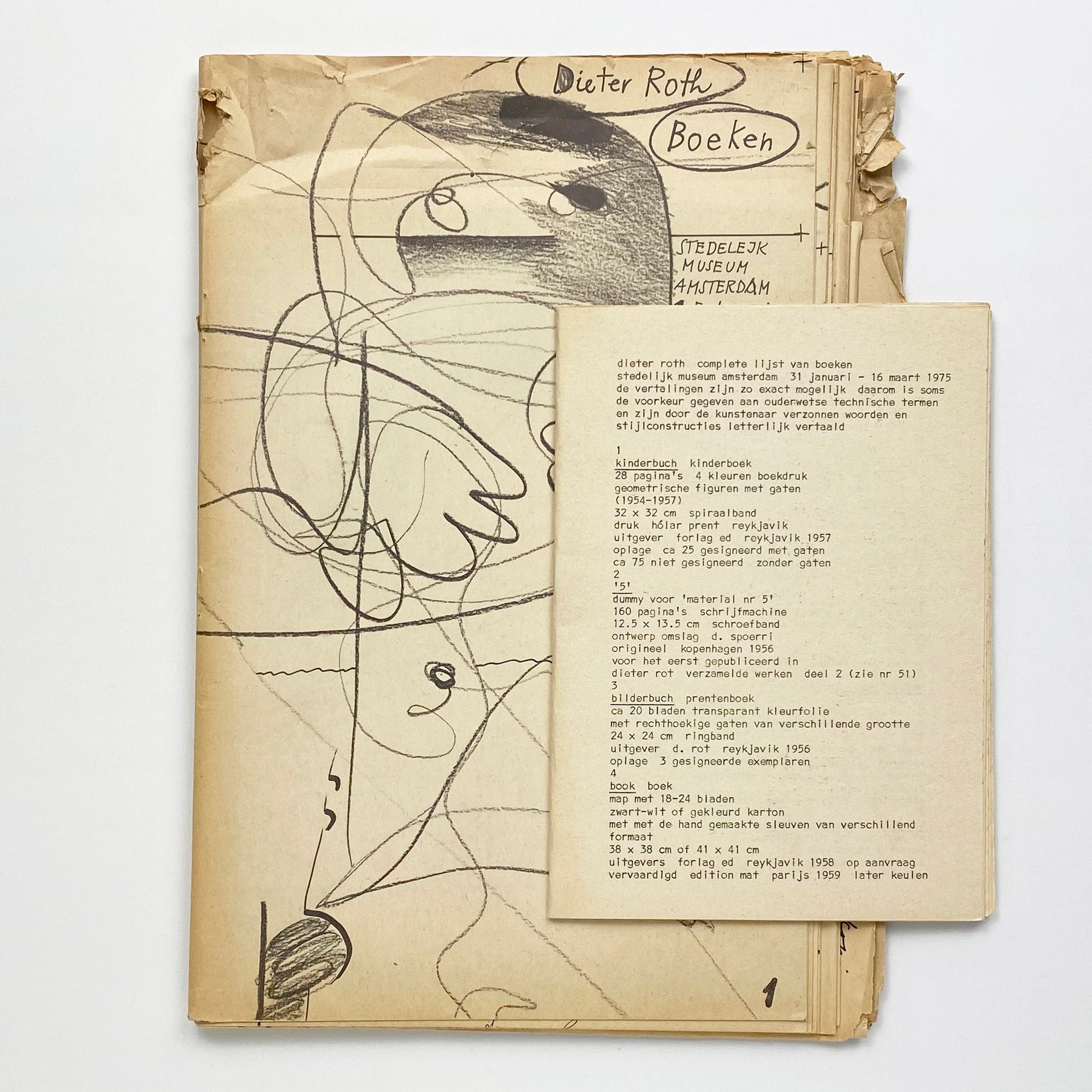 Boeken: 120 heads by Dieter Roth, 8 heads by Vera Roth | Dieter Roth