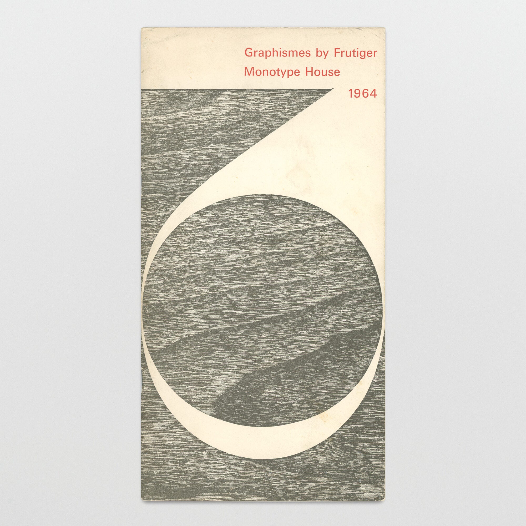 Graphismes by Frutiger: The Graphic work of Adrian Frutiger
