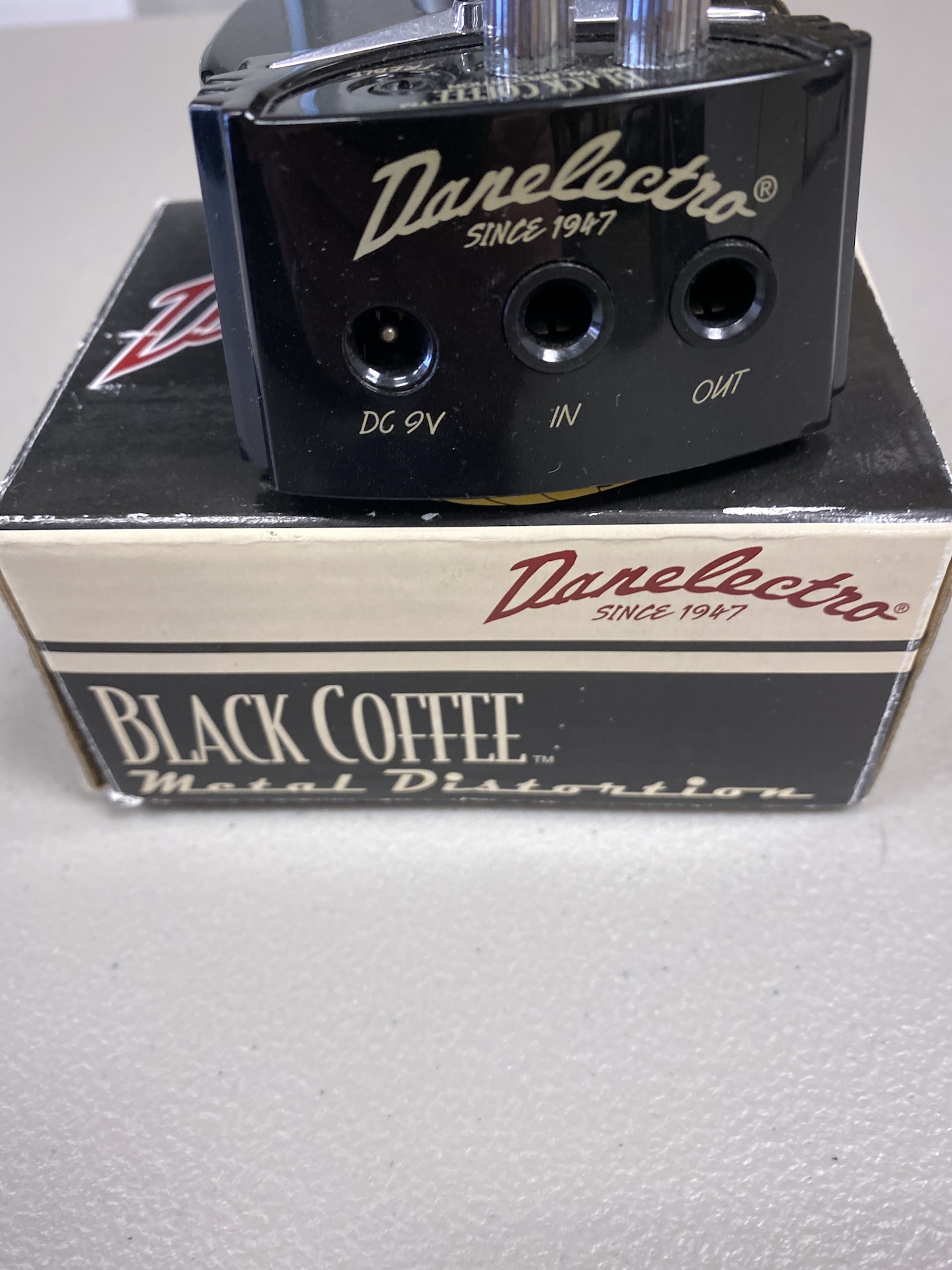 Danelectro Black Coffee Metal Distortion Pedal | The Local Pickup