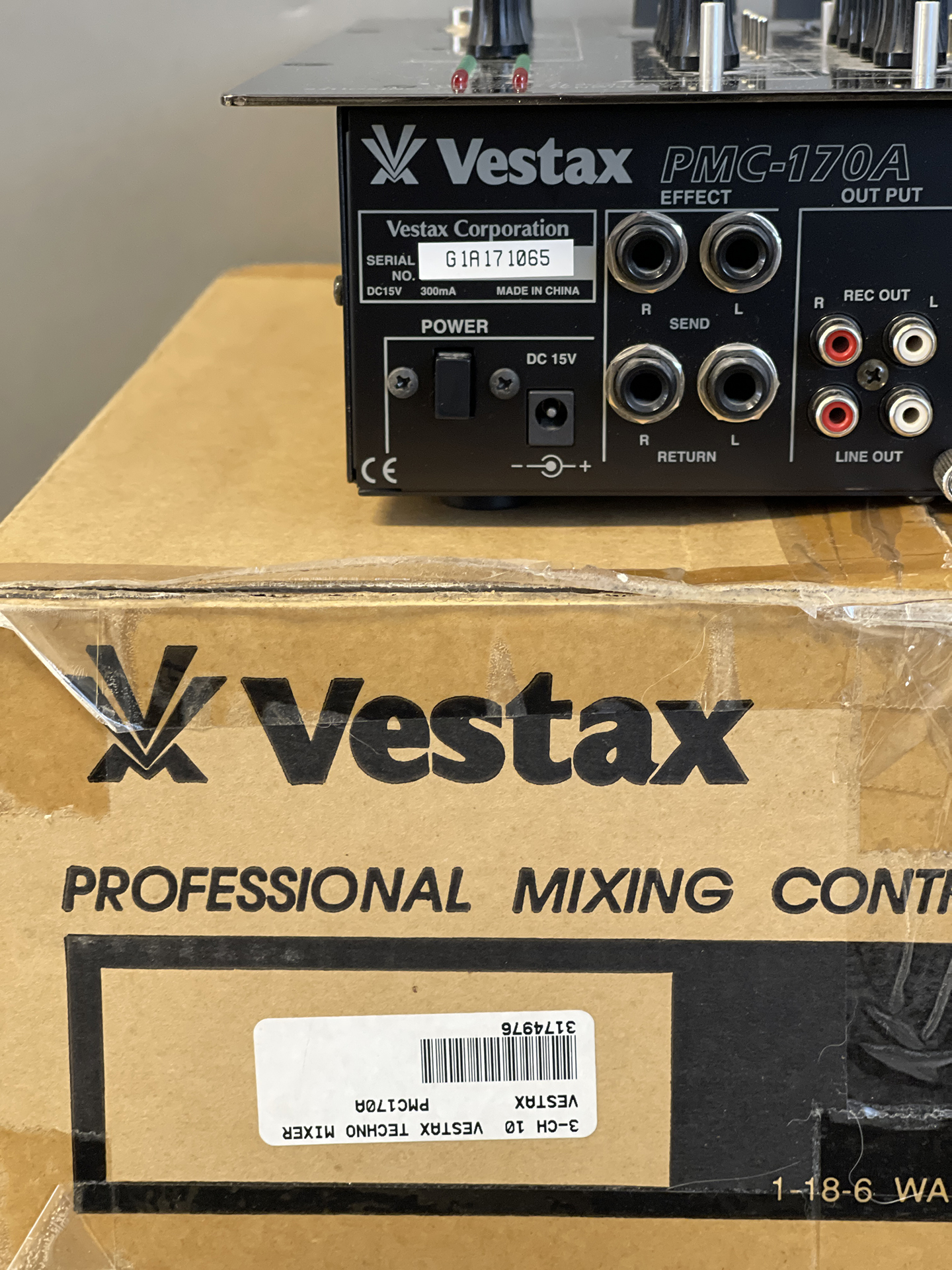 Vestax PMC-170A Professional Mixing Controller | The Local Pickup