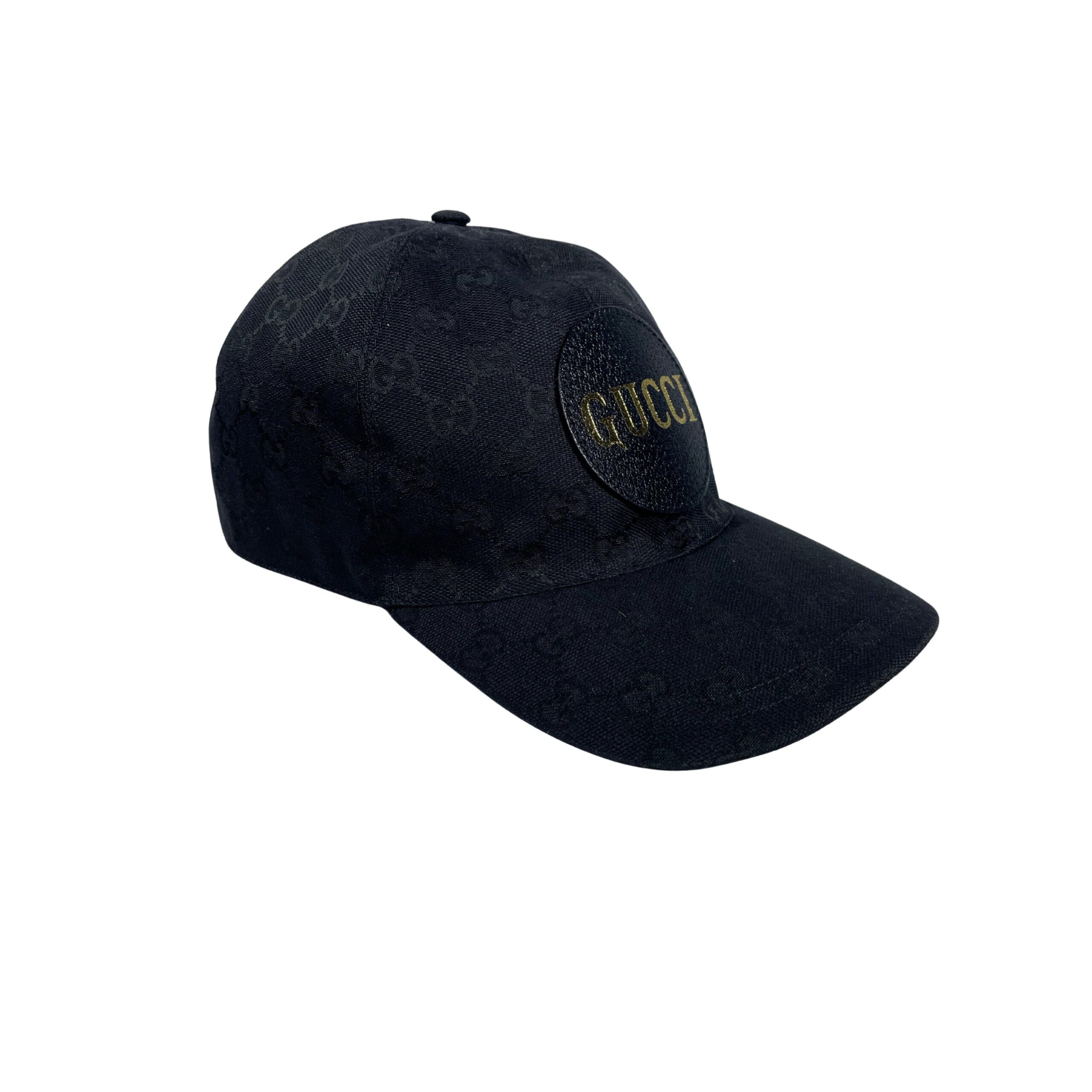 GUCCI GG Canvas Zeno Baseball Hat XL Black - The Luxury Lady