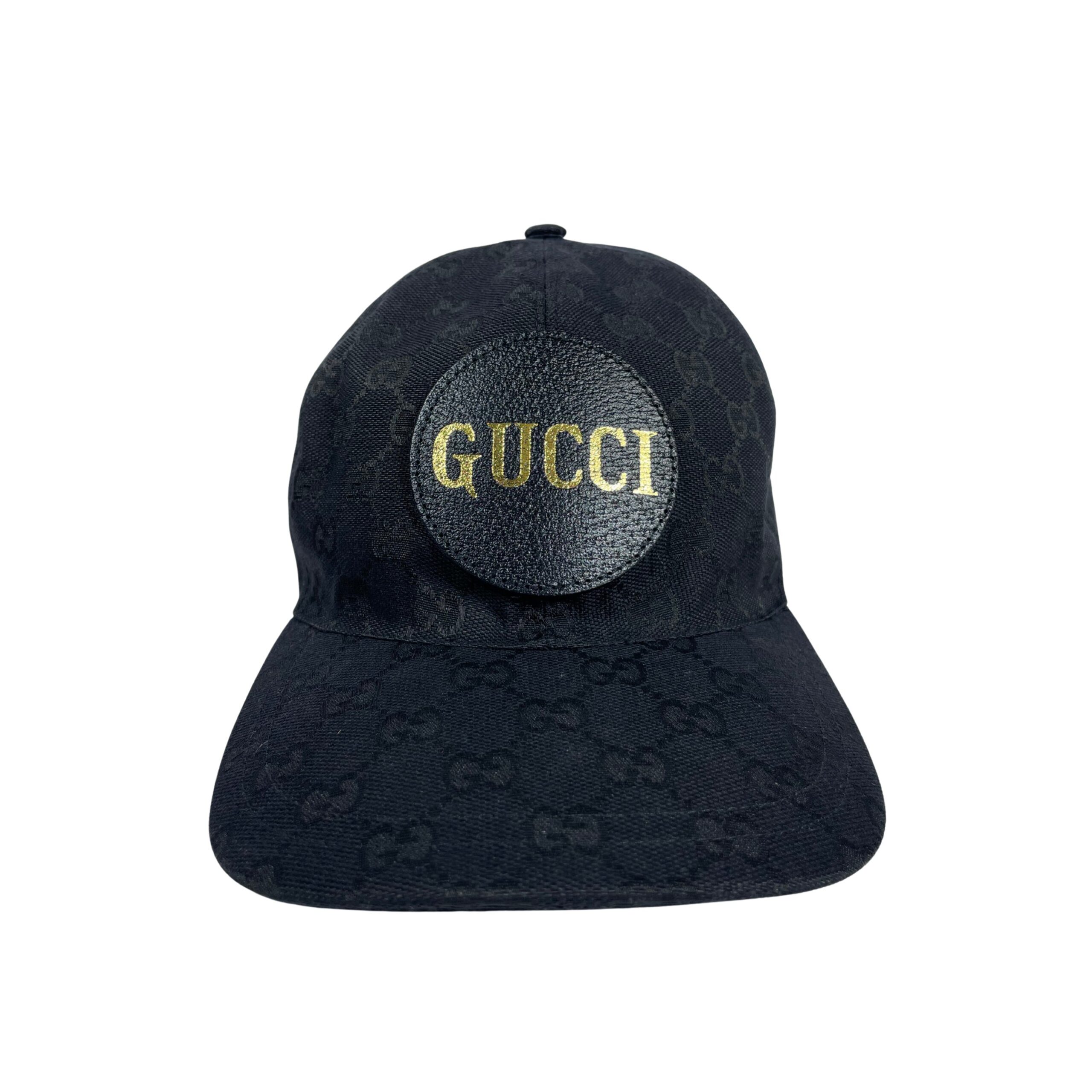 GUCCI GG Canvas Zeno Baseball Hat XL Black - The Luxury Lady